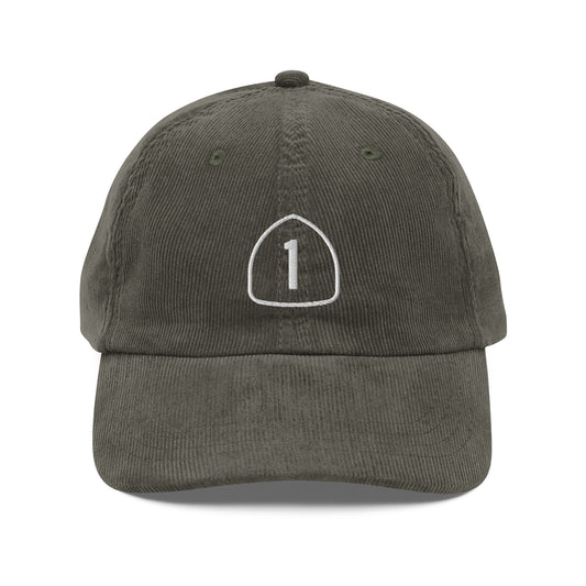 PCH Corduroy Hat - Olive